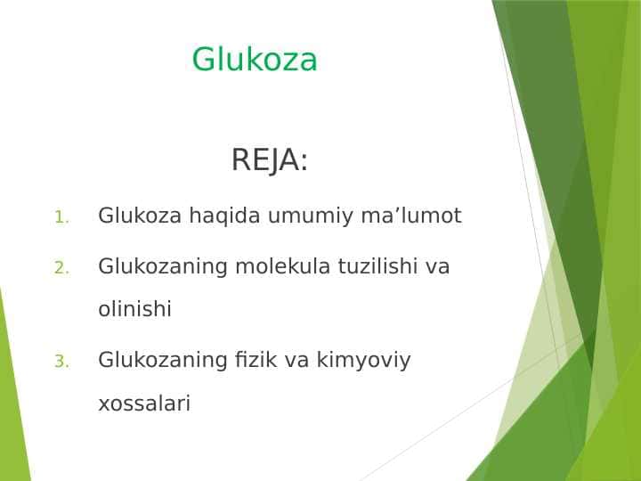 Glukoza