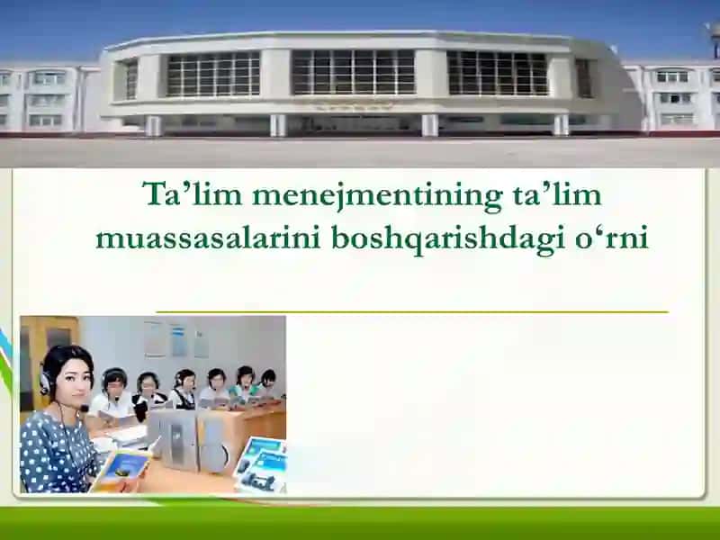 Taʼlim Menejmenti