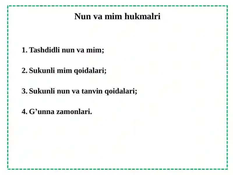 Nun va mim hukmalri