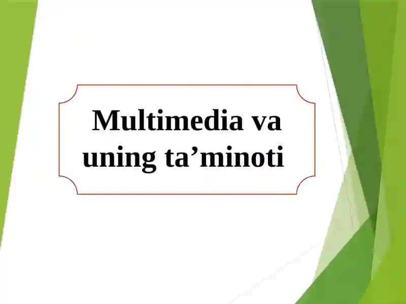 Multimediavauning ta’minoti