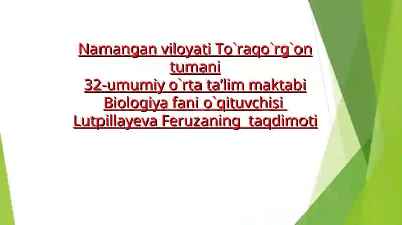 IRSIYATNING UMUMIY QONUNIYATLARI MENDELNING IRSIYAT QONUNLARI VA ULARNING MOHIYATI