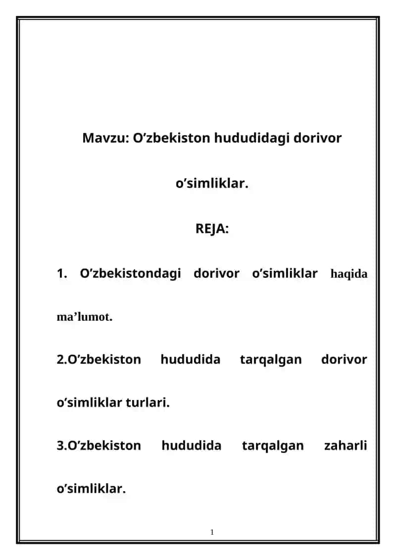 Dalachoy Yerustki Qismi - Herba Hyperici
