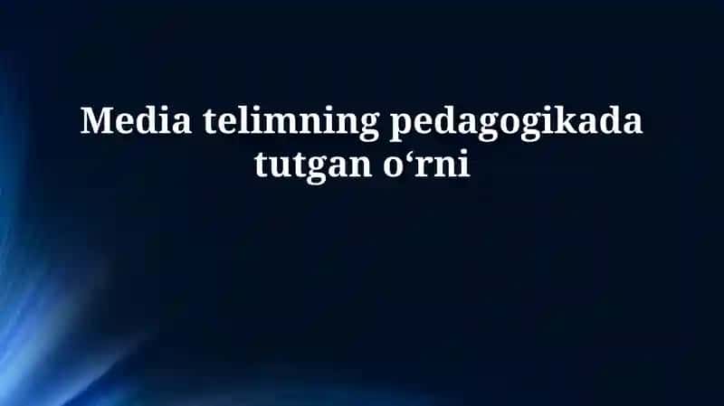 Media savodxonligi