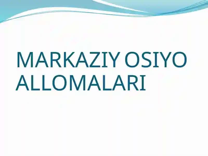 Allomalar hayoti va Ijodi