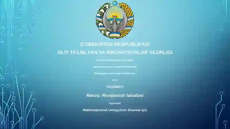 Rivojlanish falsafasi