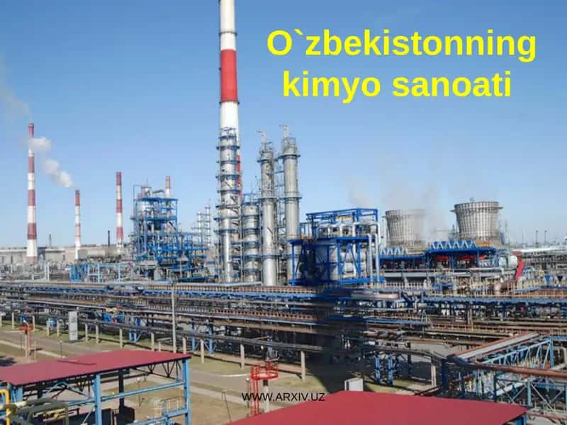 O`zbekistonning kimyo sanoati