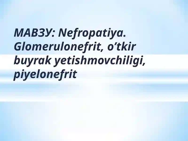 Nefropatiya