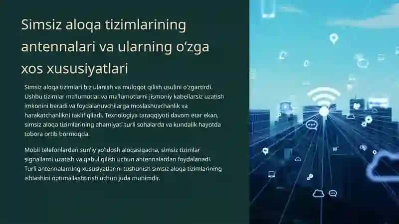 Simsiz aloqa tizimlari