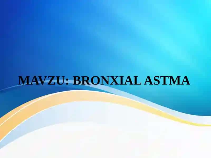 BRONXIAL ASTMA