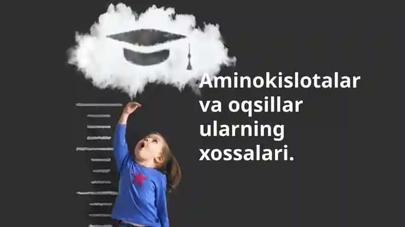 Aminokislotalar va oqsillar