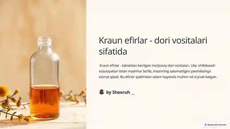 Kraun efirlar
