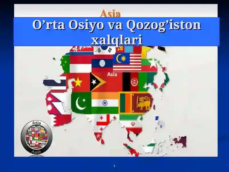 O'rta Osiyo va Qozog'iston xalqlari