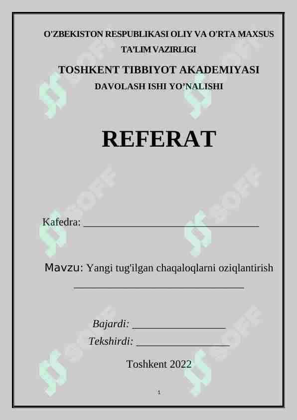Yangi tug'ilgan chaqaloqlarni oziqlantirish