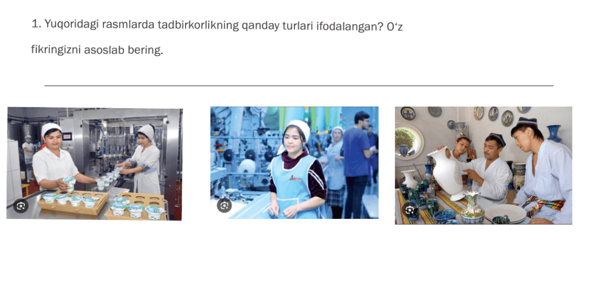 TADBIRKORLIK TURI VA SHAKLLARI