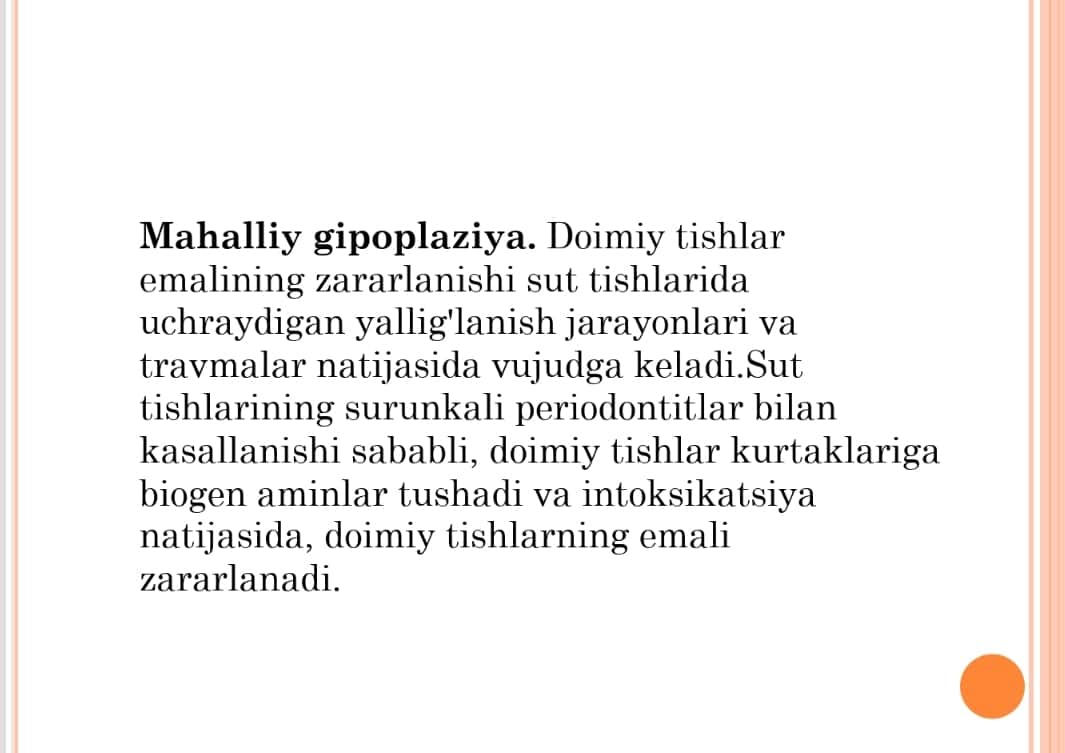 Mahalliy gipoplaziya