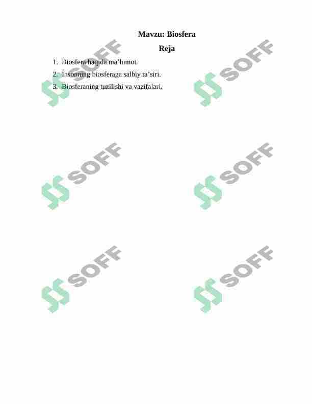 Biosfera
