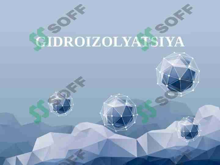 Gidroizalyatsiya