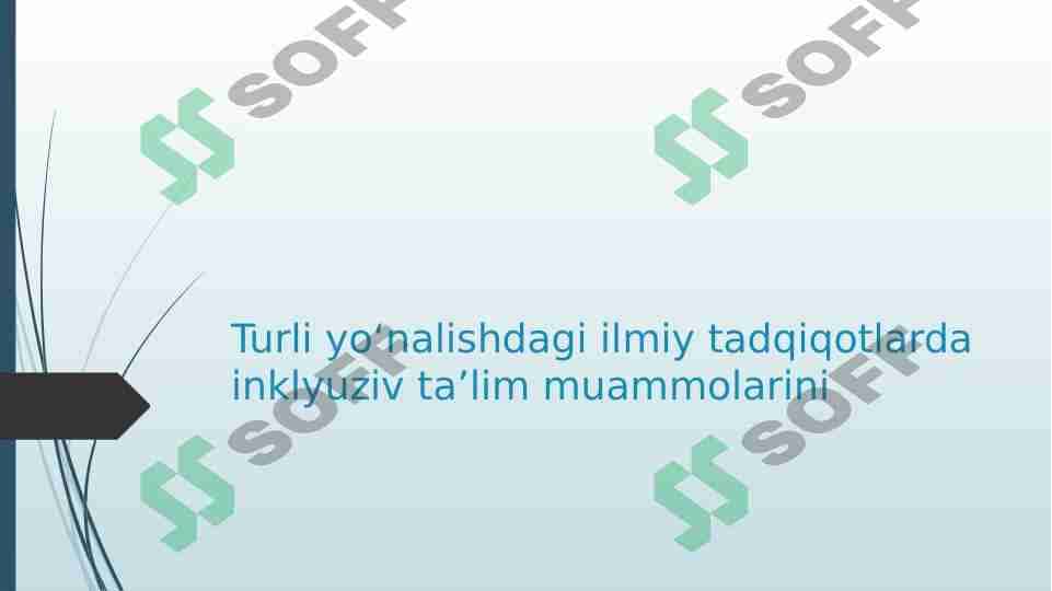 Turli yo‘nalishdagi ilmiy tadqiqotlar