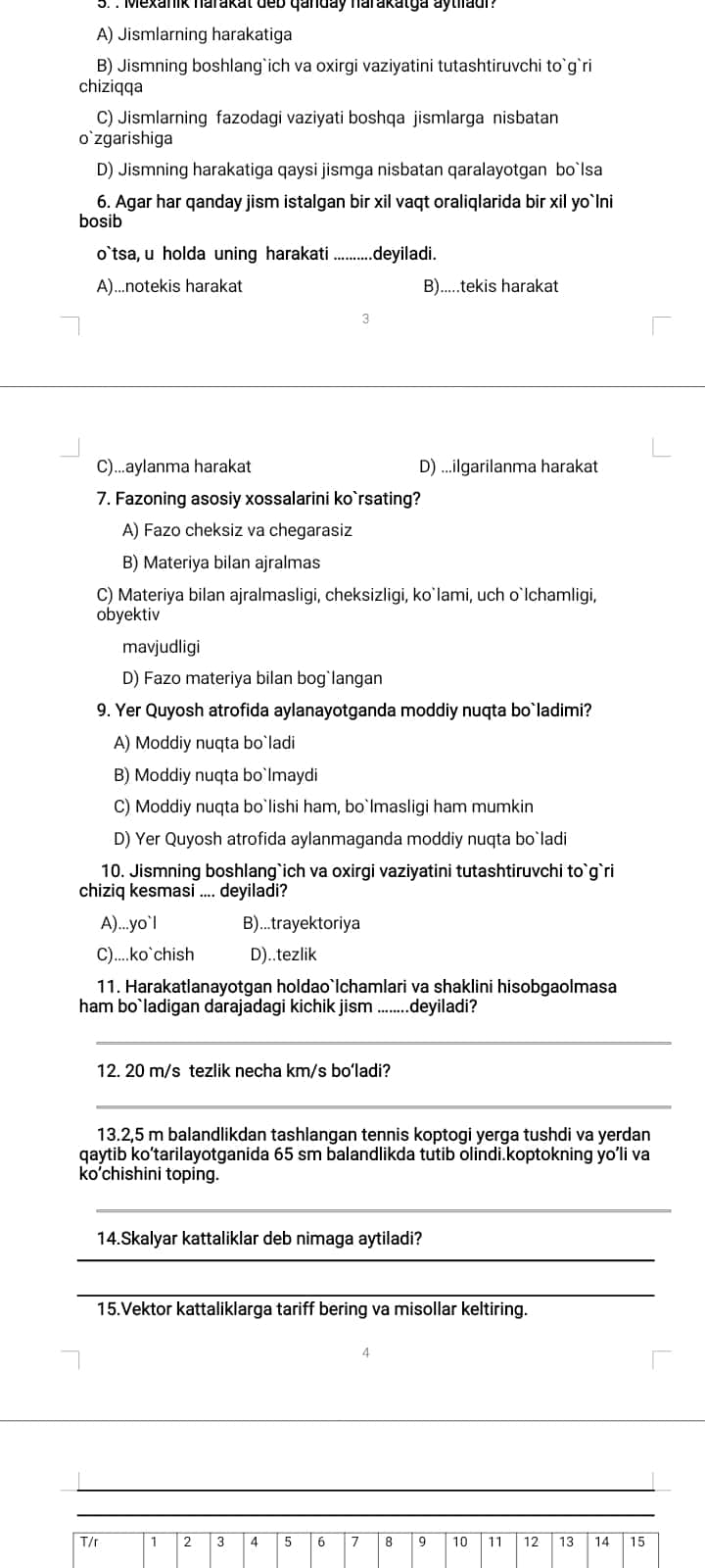 7-SINF FIZIKA NAZORAT ISHI