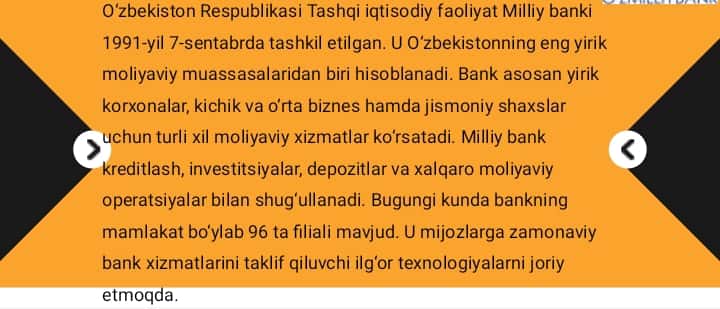Milliy bankda kredit siyosati
