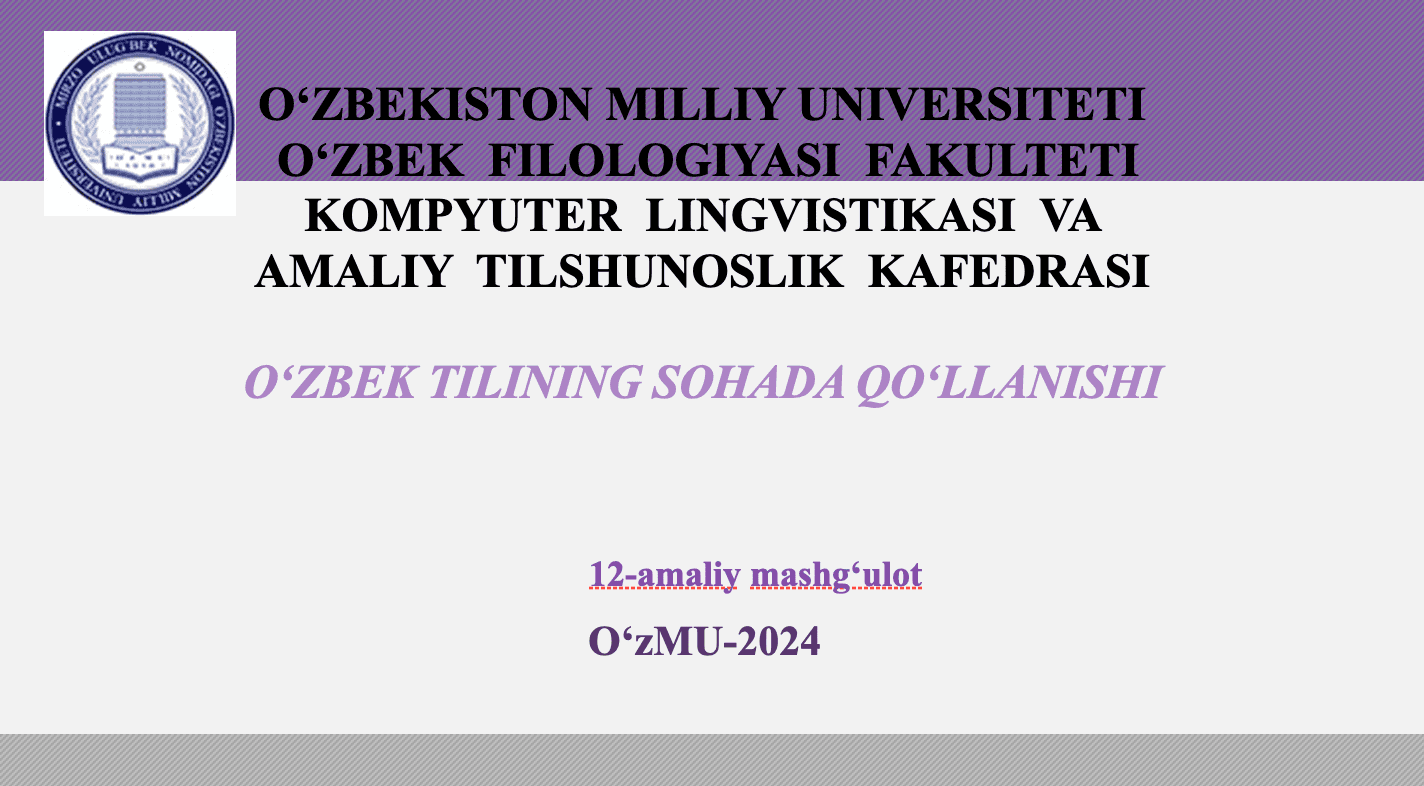 Alisher Navoiy ijodi Turk xalqlari adabiyotining yuksak cho'qqisi