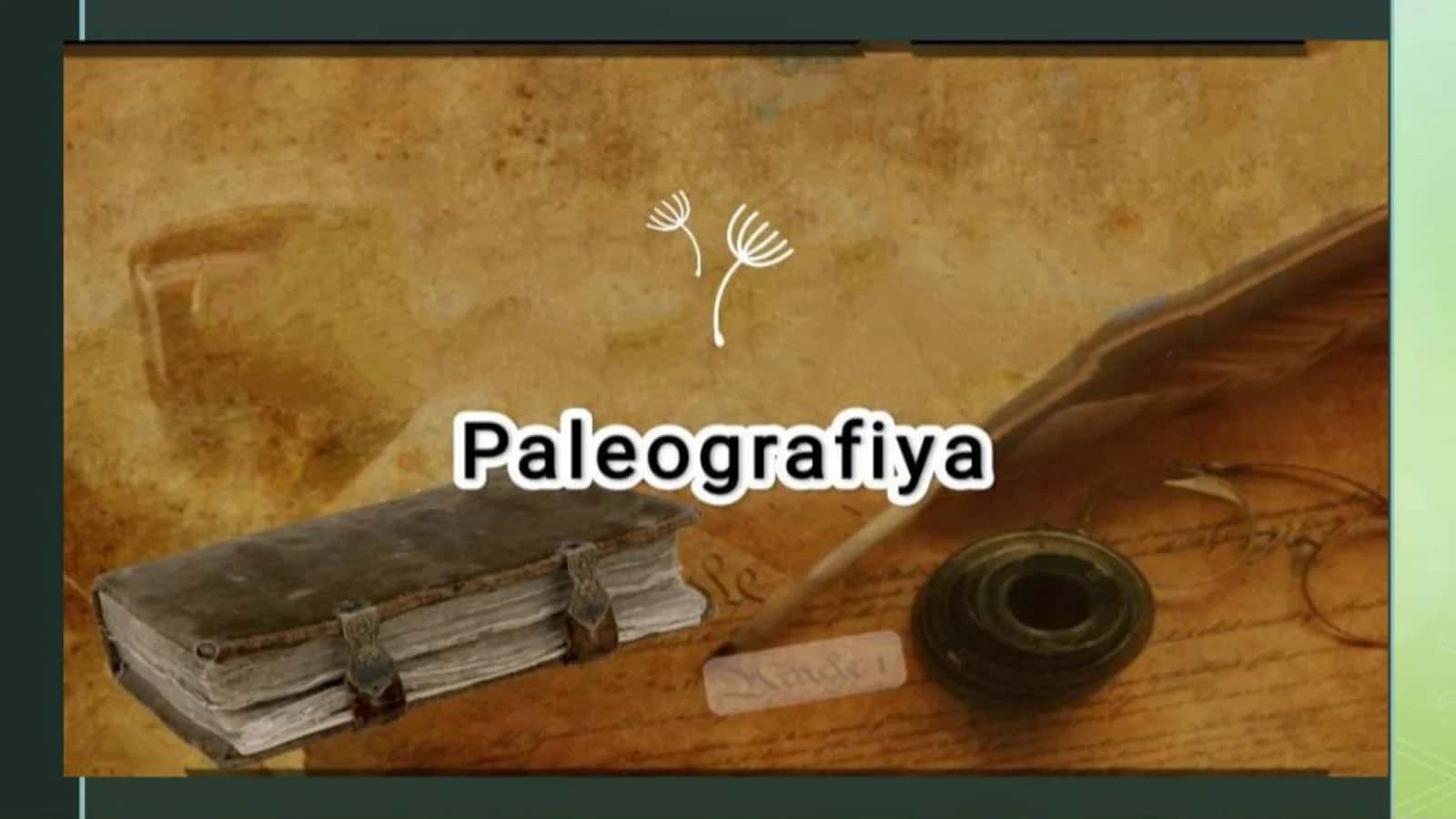 Paleografiya