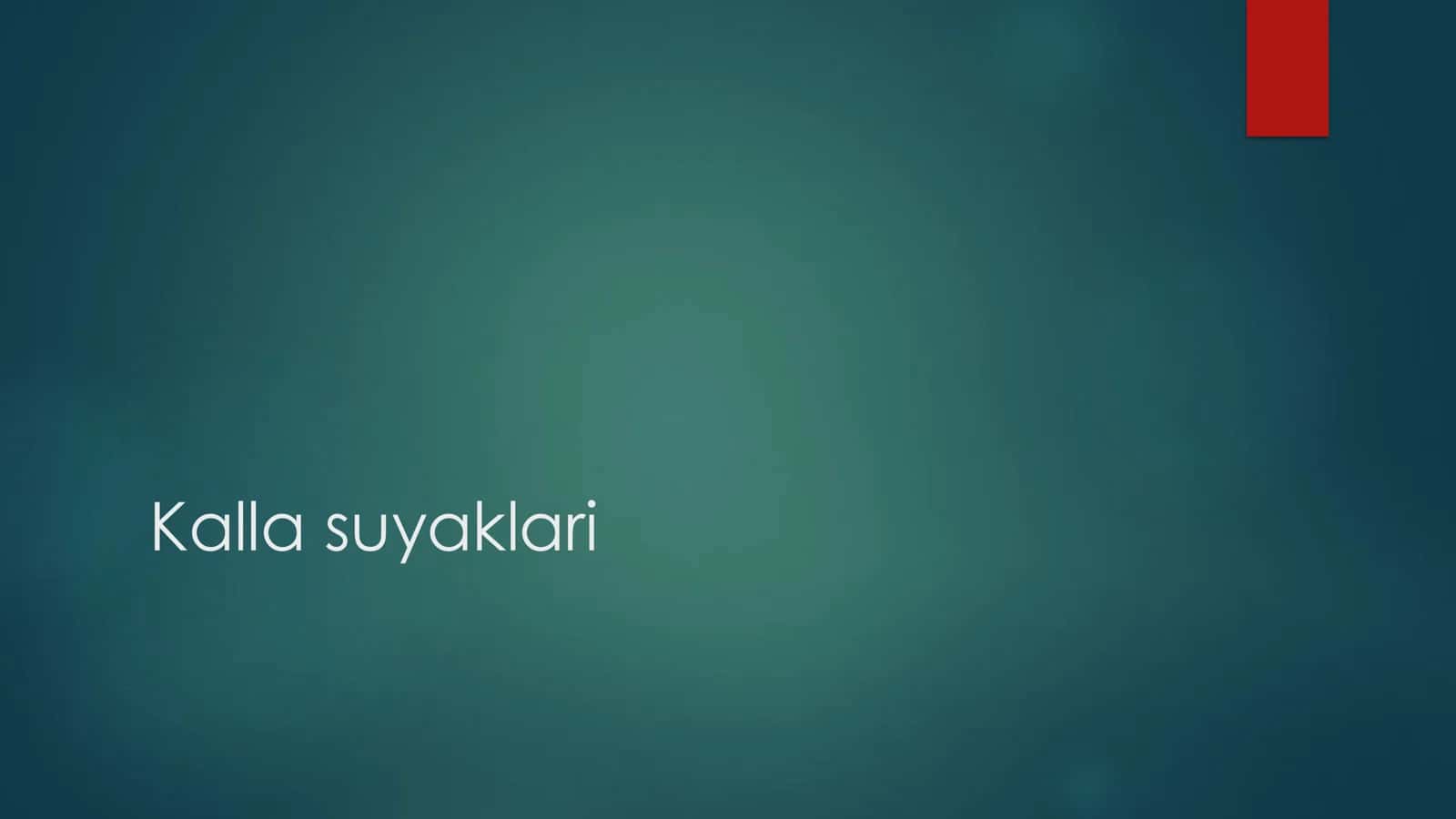 Kalla suyaklari