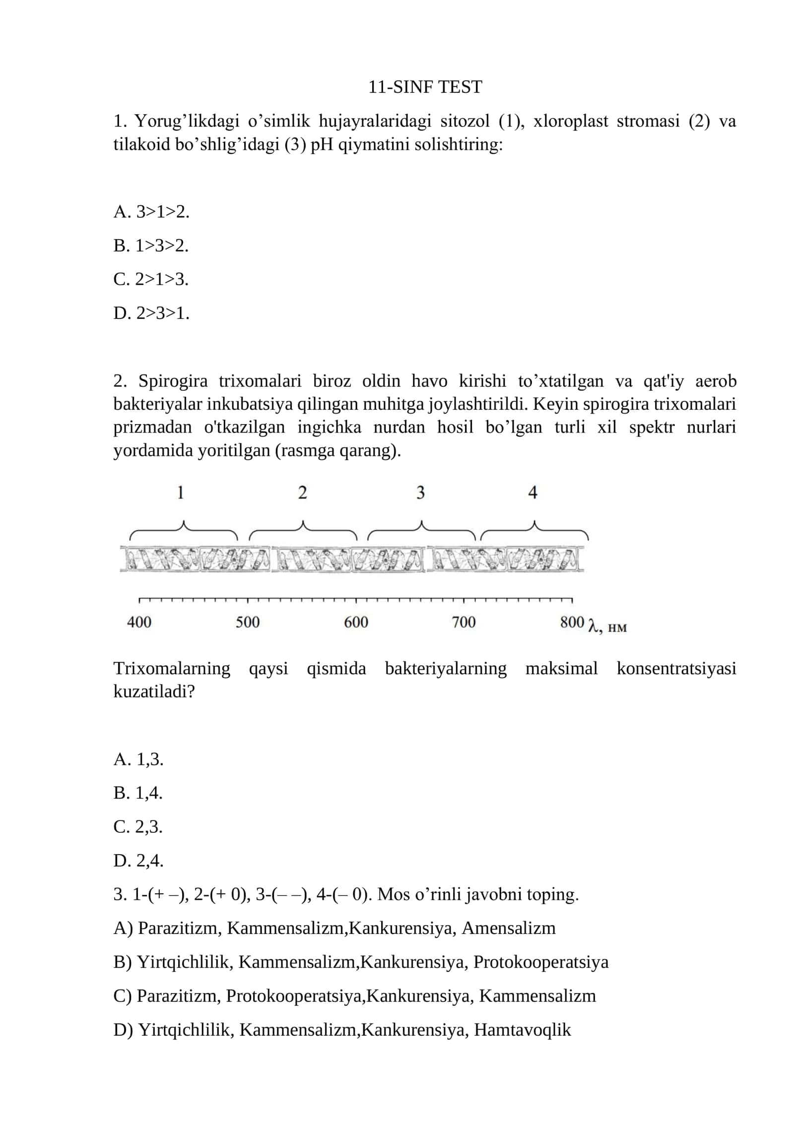 11-SINF BIOLOGIYA TEST