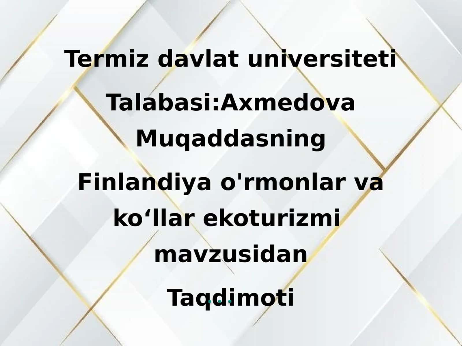 Finlandiya o'rmonlar va ko‘llar ekoturizmi