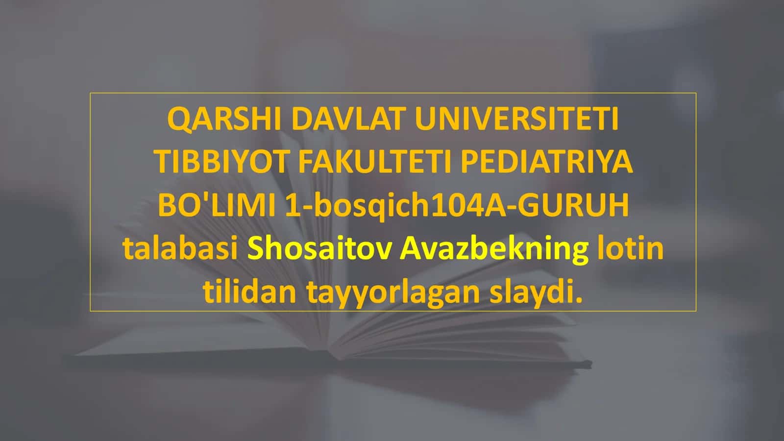 Abu Ali ibn Sino (Avicenna) - buyuk alloma va tabib