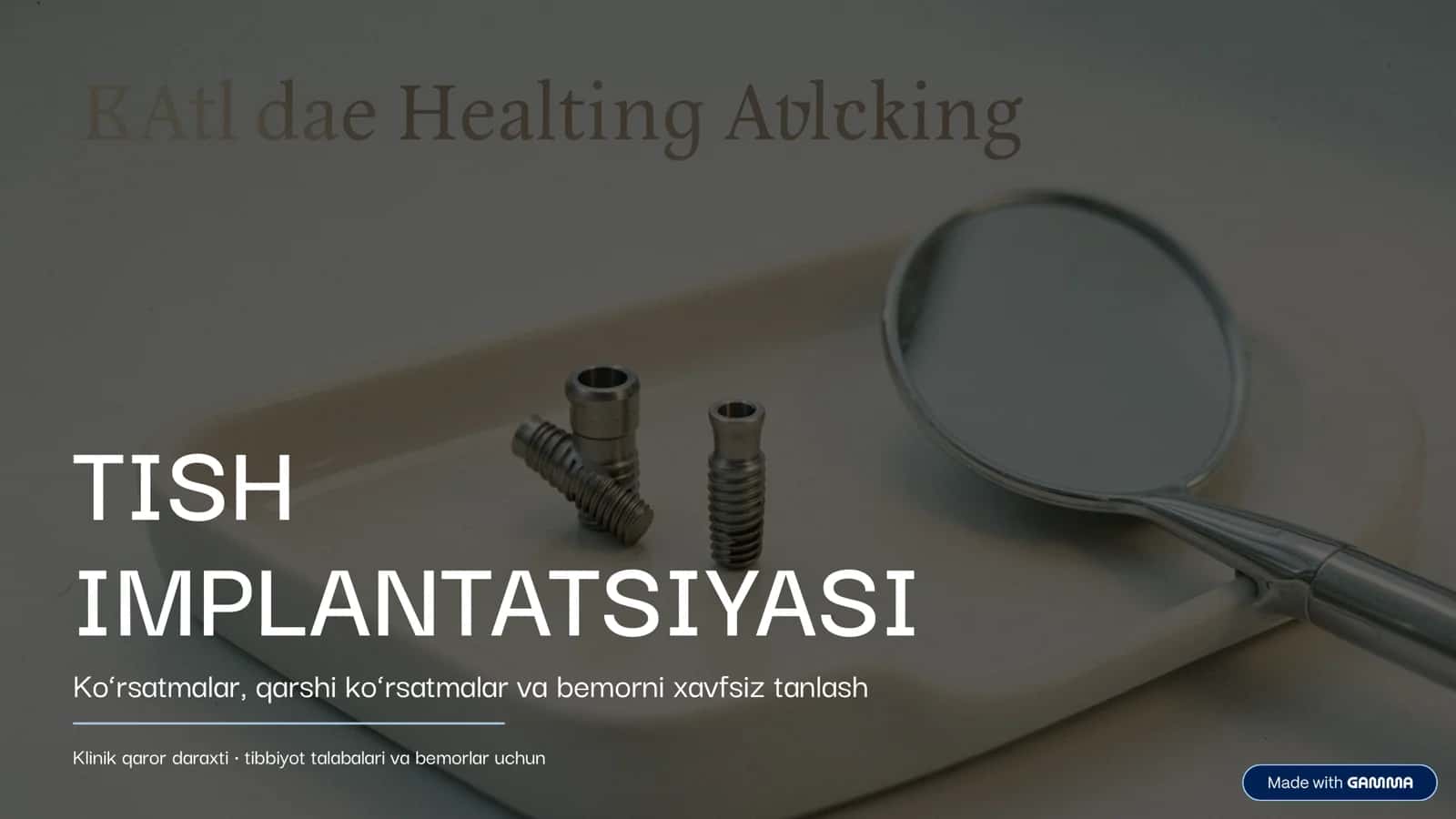 TISH IMPLANTATSIYASI