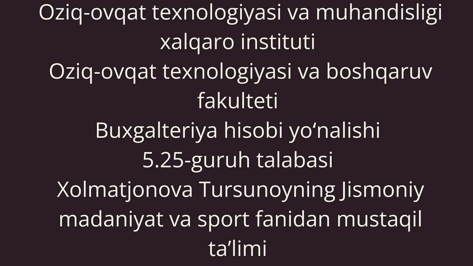 JAHON SPORT TURLARINING KELIB CHIQISHI VA RIVOJLANISH TARIXI