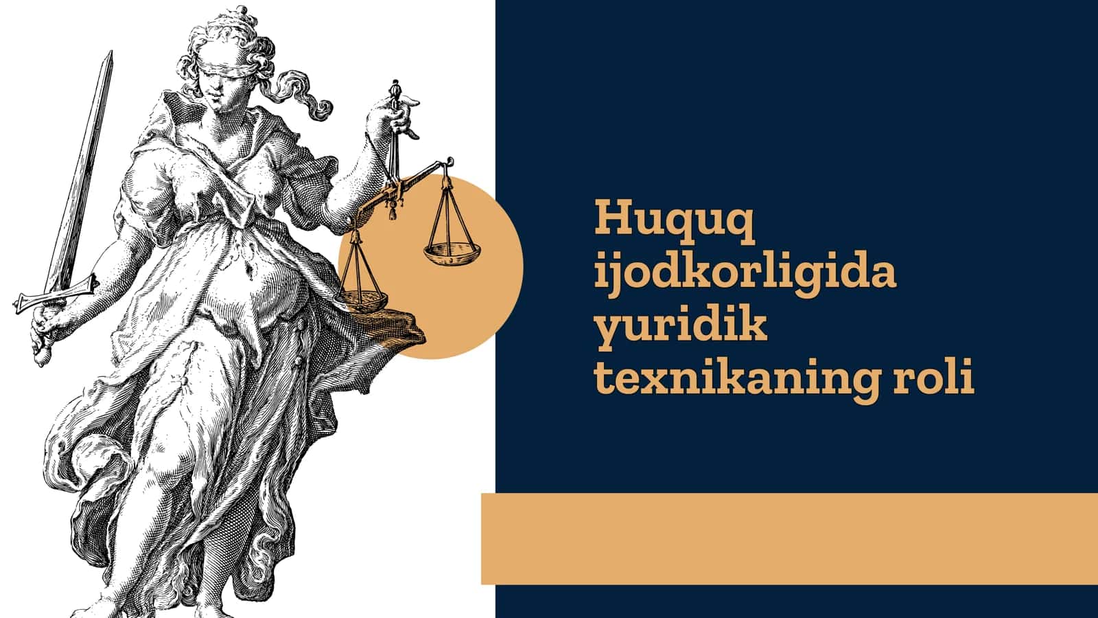 Huquq ijodkorligida yuridik texnikaning roli