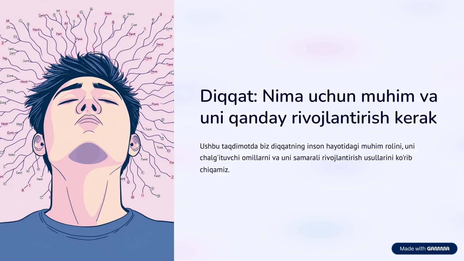 Diqqat va uni rivojlantirish