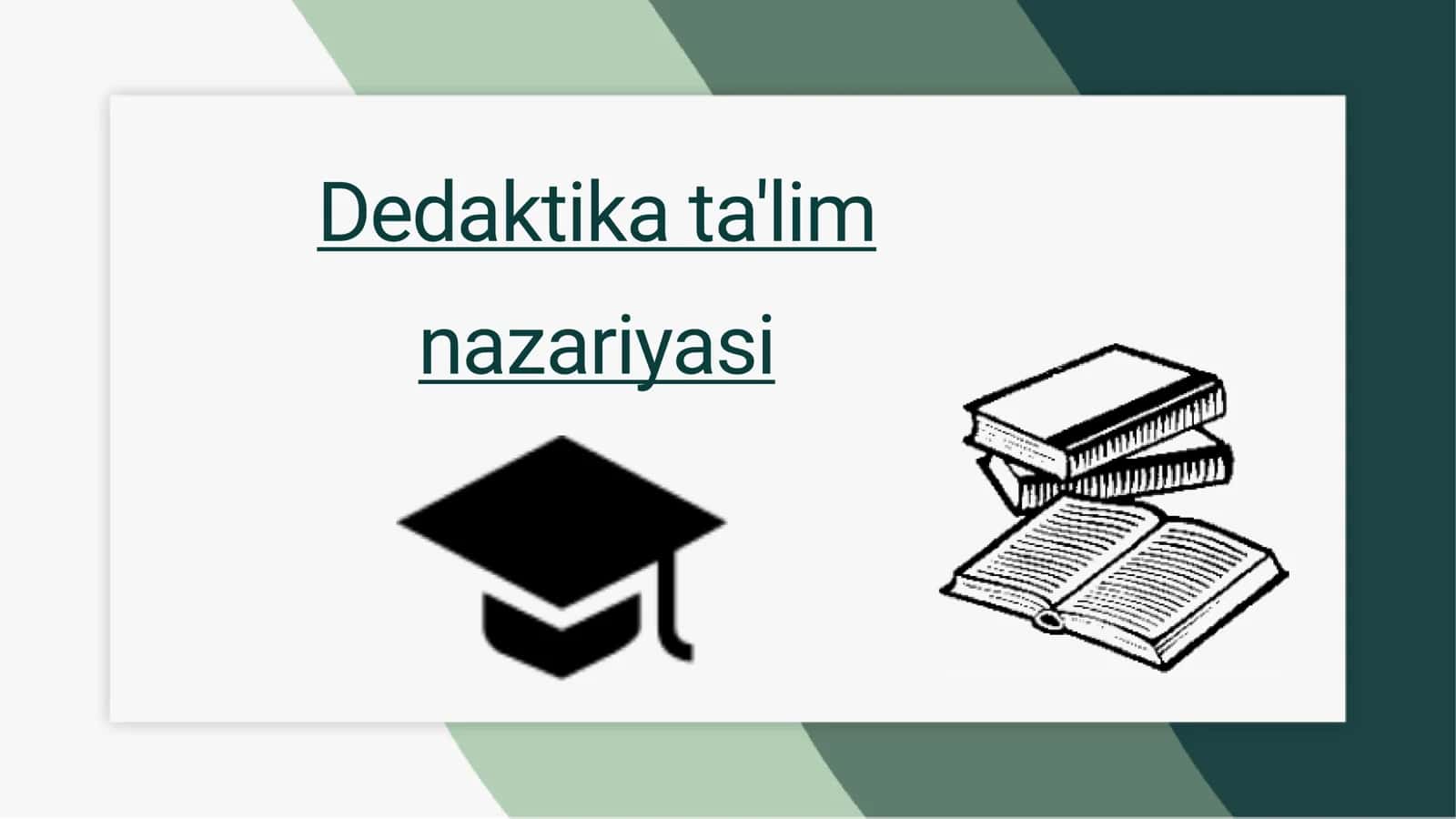 Òzbekiston Respublikasi Prezidenti Shavkat Mirziyoyev asarlarida ta'lim tarbiya masalalari