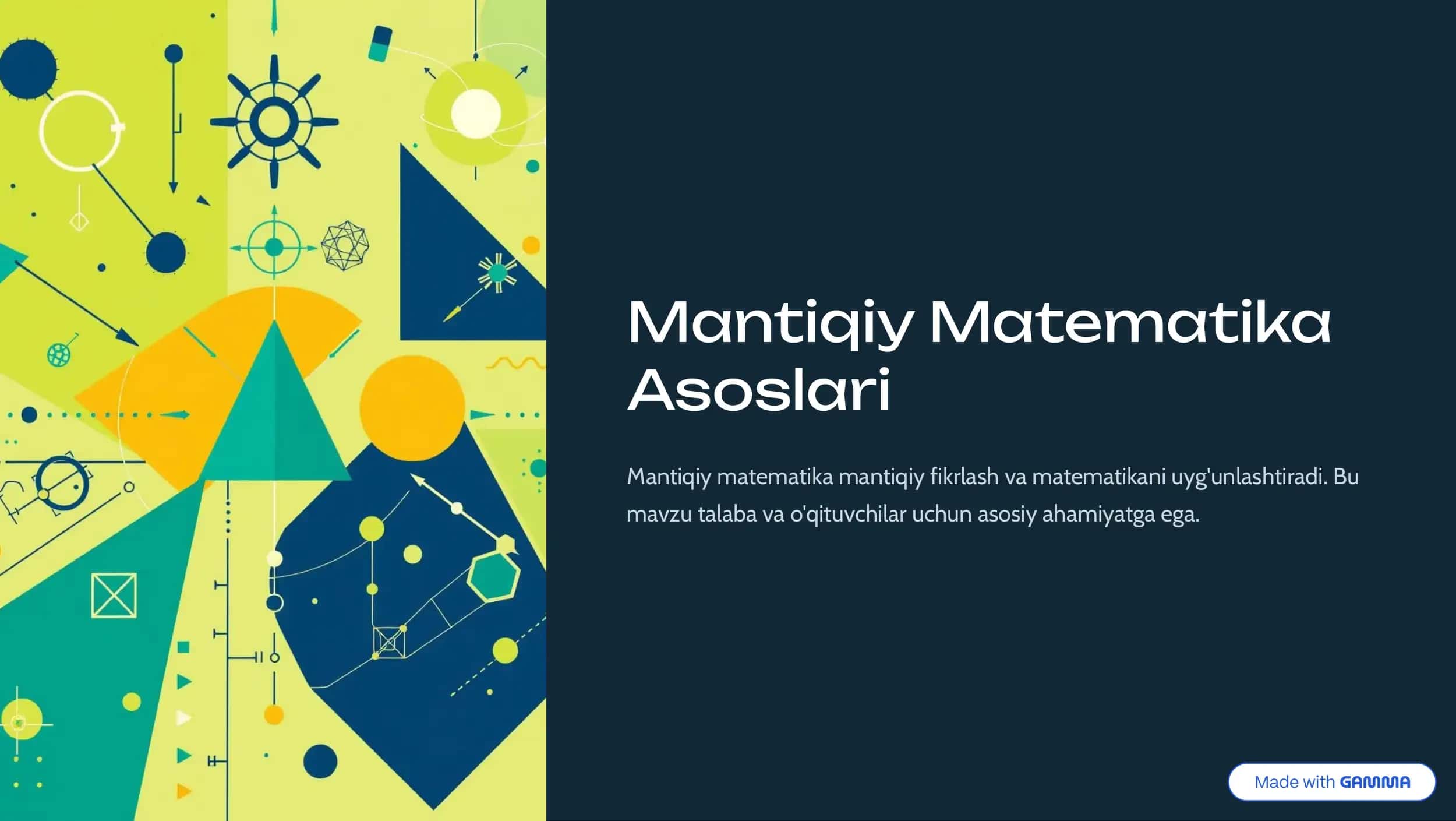 Mantiqiy Matematika