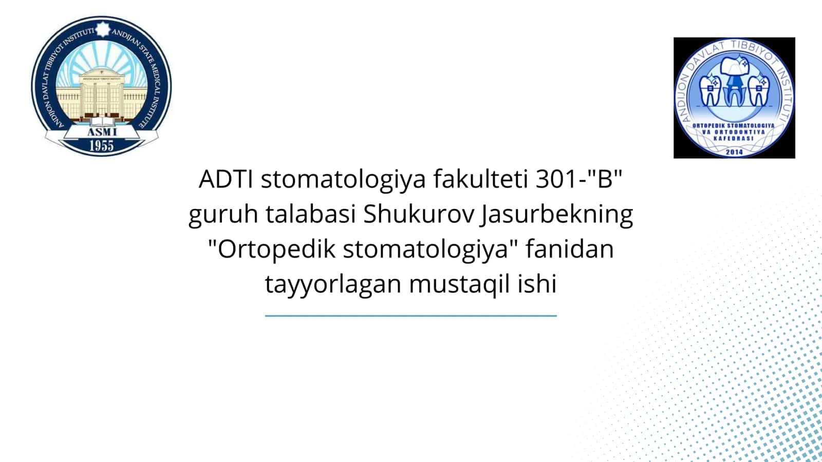 tish qatori qisman nuqsonlarini grozovskiy, Amiraev va Perzashkevich boʻyicha tahlili