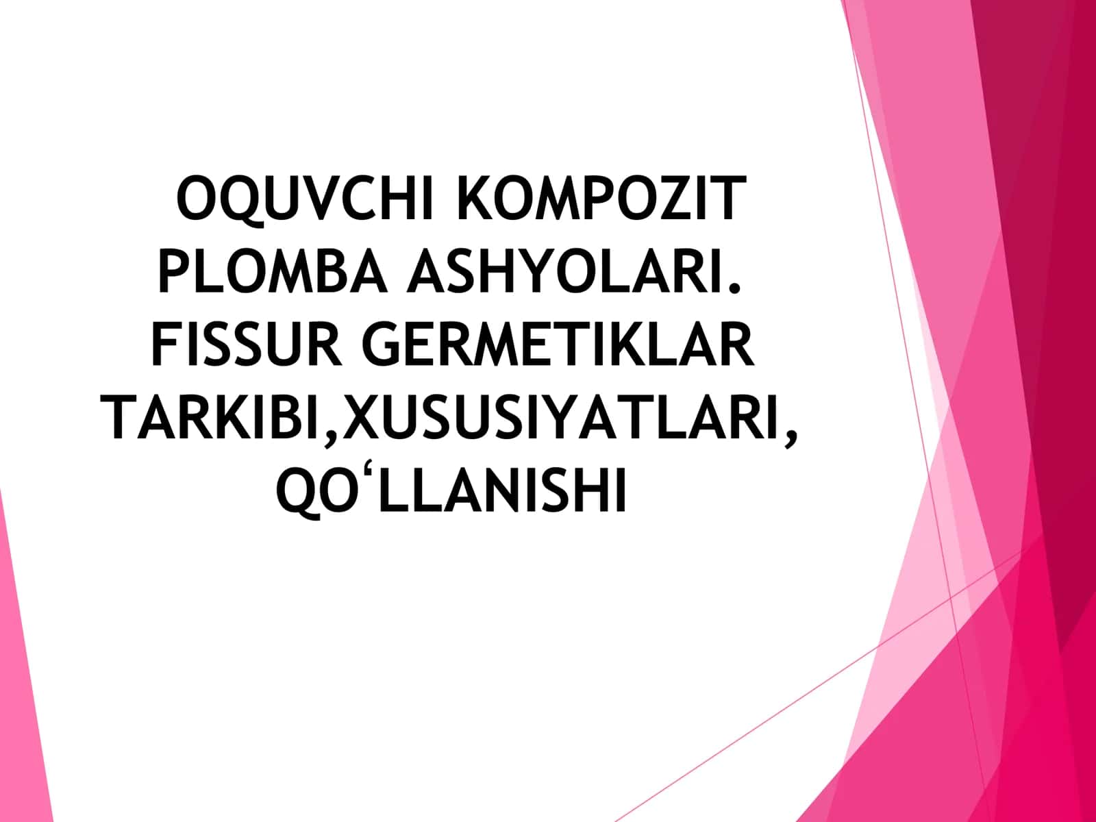 OQUVCHI KOMPOZIT