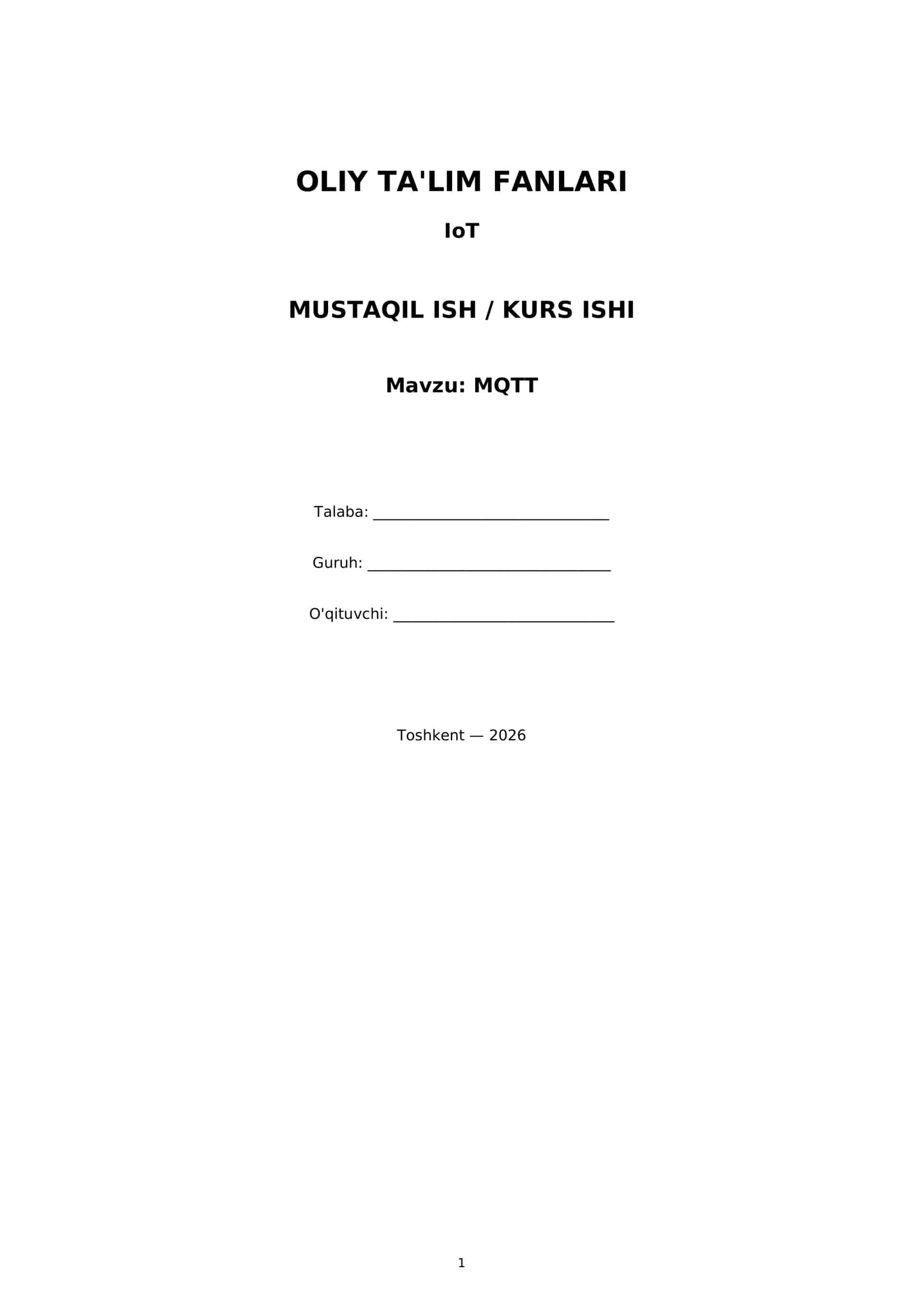 MQTT
