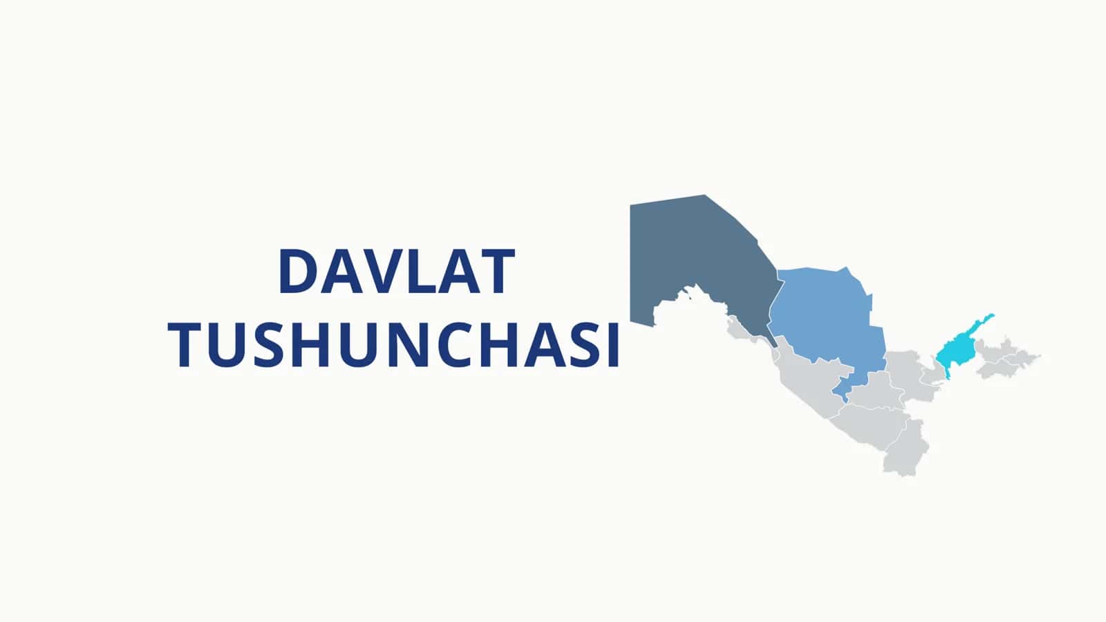 Davlat tushunchasi