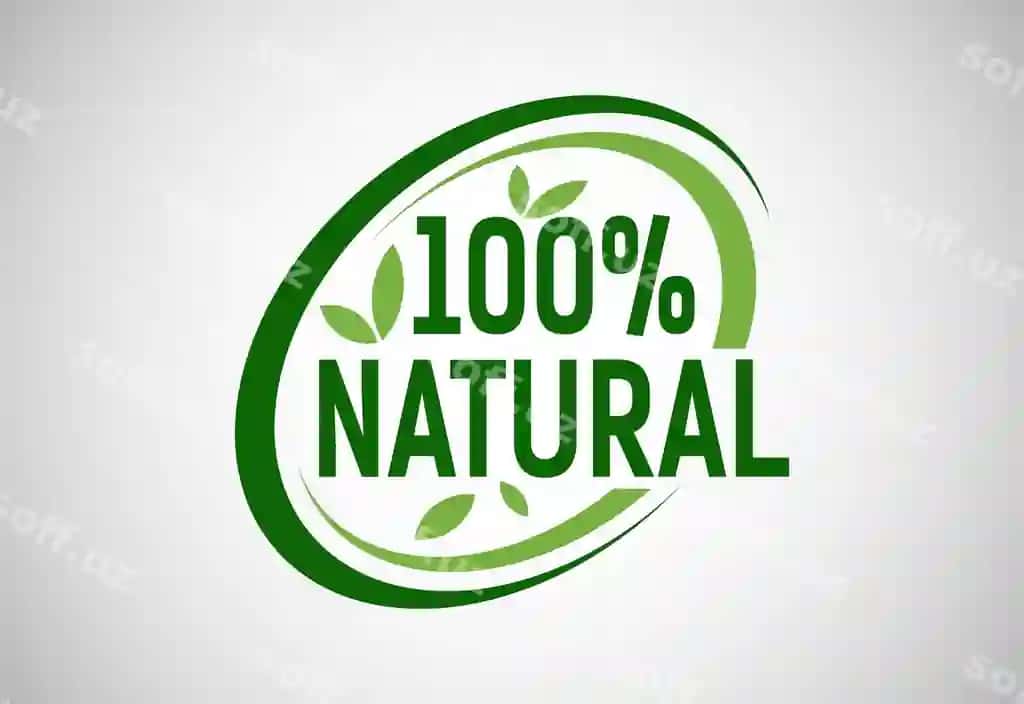 Tabiiy organik yangi ovqat vektor logotip emblemasi shablon mahsuloti | Natural organic fresh food vector logo badge template product