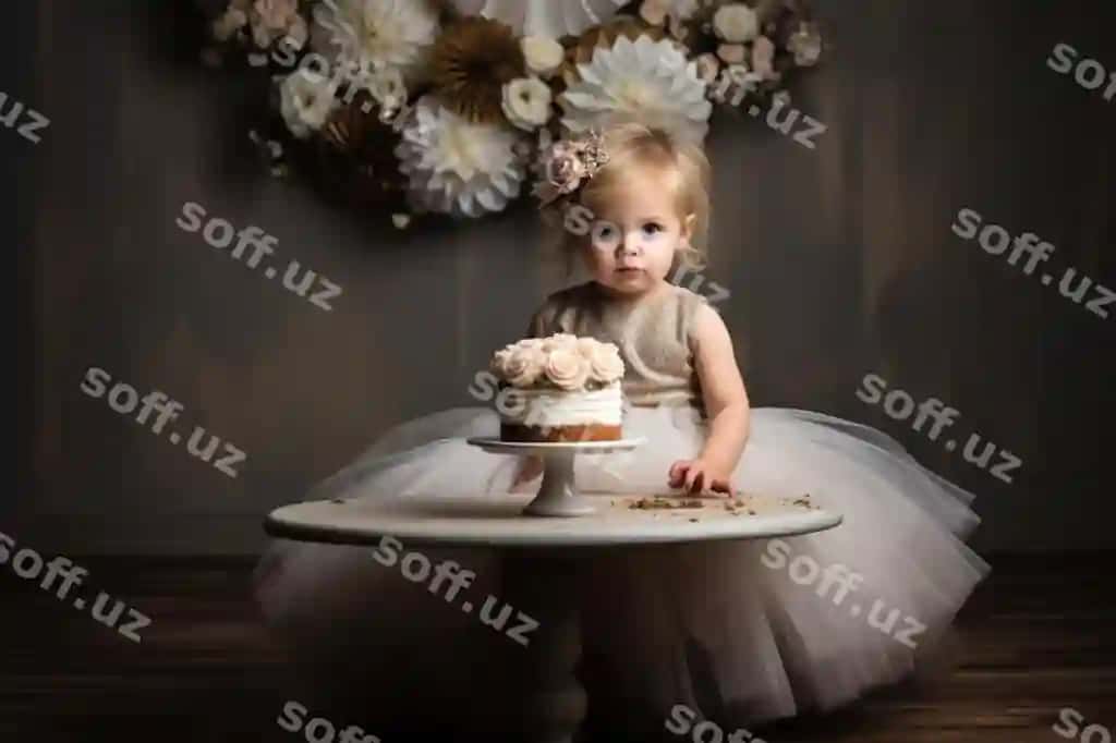 Bolalar qizi tutu o'tirgan oldinda tort o bolalar fotosuratlar502jpg | Baby girl tutu sitting front cake o baby photos502jpg