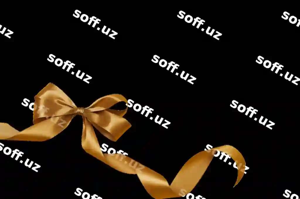 Lenta qaramoni ajraltirilgan | Ribbon bow isolated