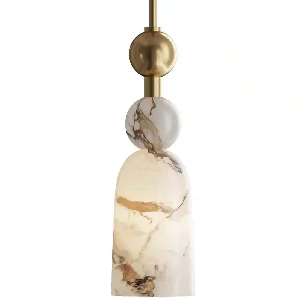 Flume Alabaster Pendant Lamp