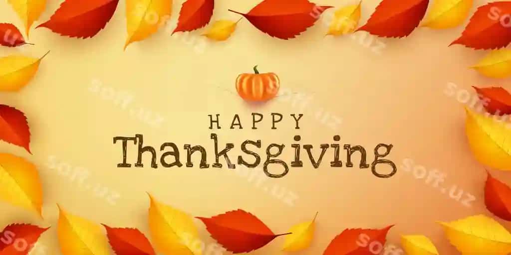 Haqiqiy baxmalar bayrami uchun fon shabloni | Realistic happy thanksgiving background template