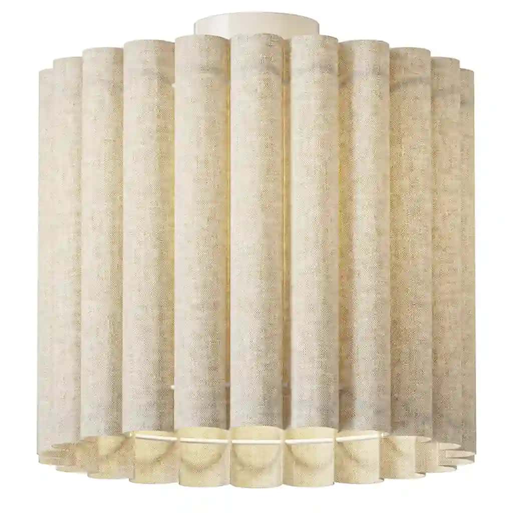 Linen Ceiling Lamp Lucina