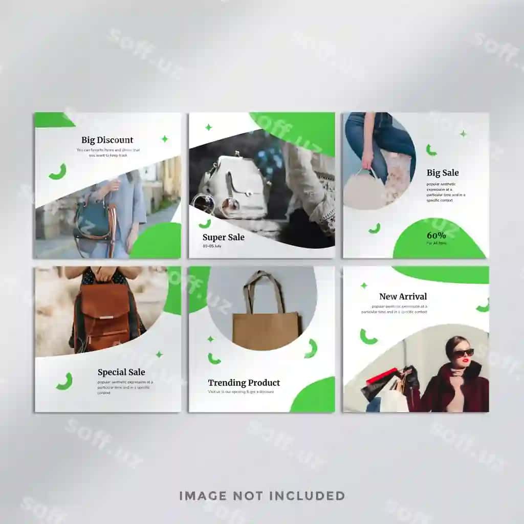 Moda Instagram post banneri | Fashion instagram post banner