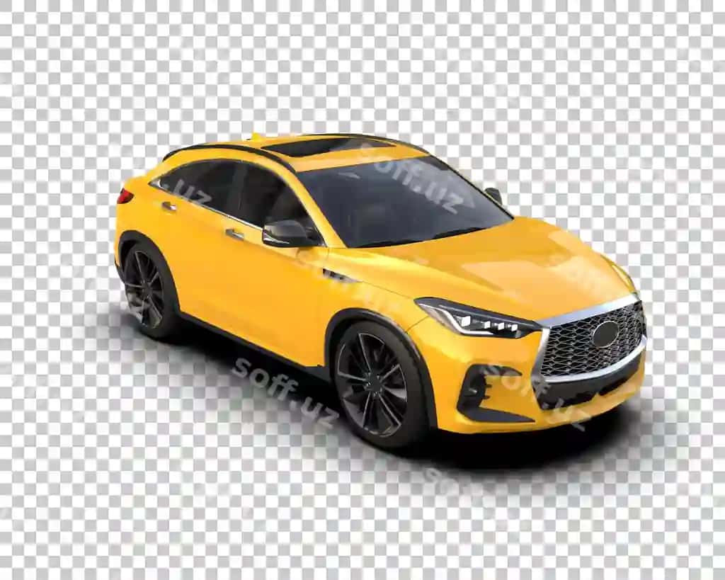 Zamonaviy suv ajraltirilgan fon 3D render illustratsiyasi | Modern suv isolated background 3d rendering illustration