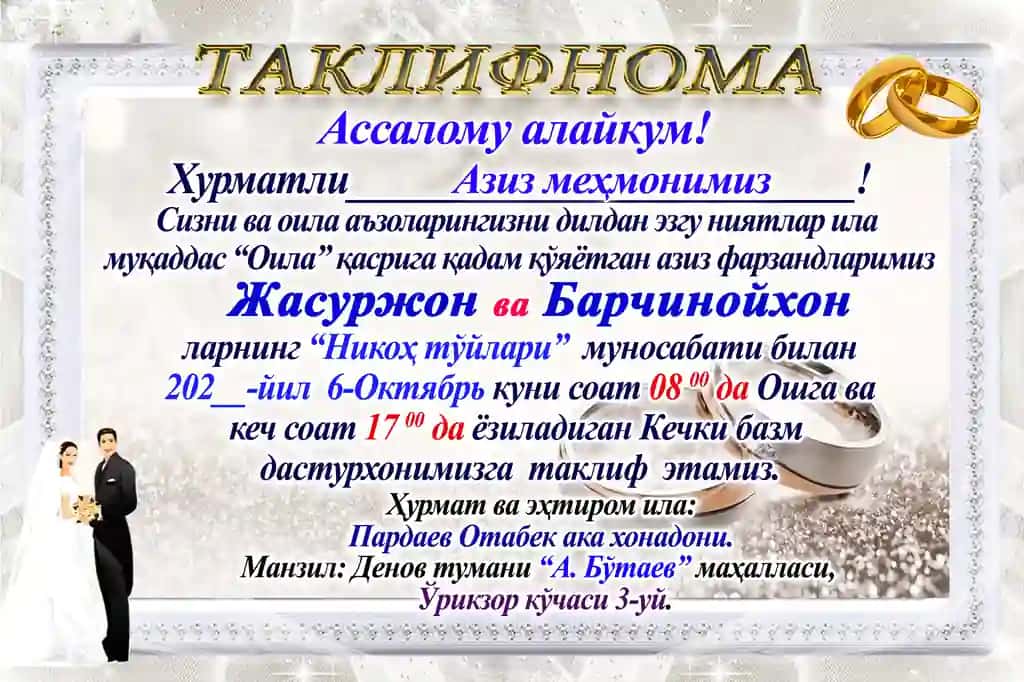 Taklifnoma