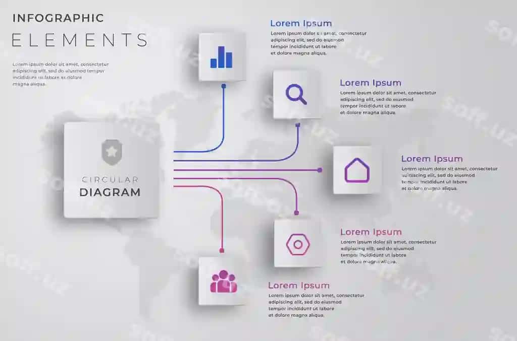 Infografika shabloni | Infographic template